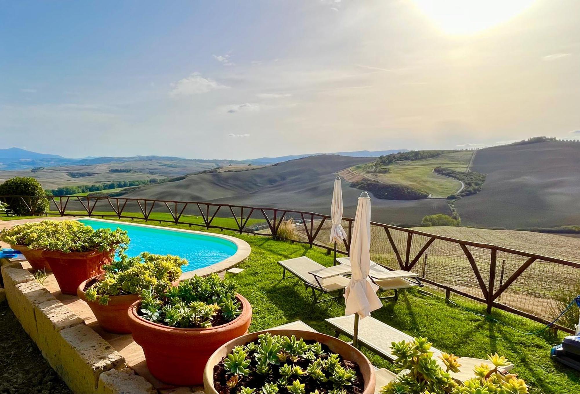 Appartement Podere Poggio Salto à Pienza Extérieur photo